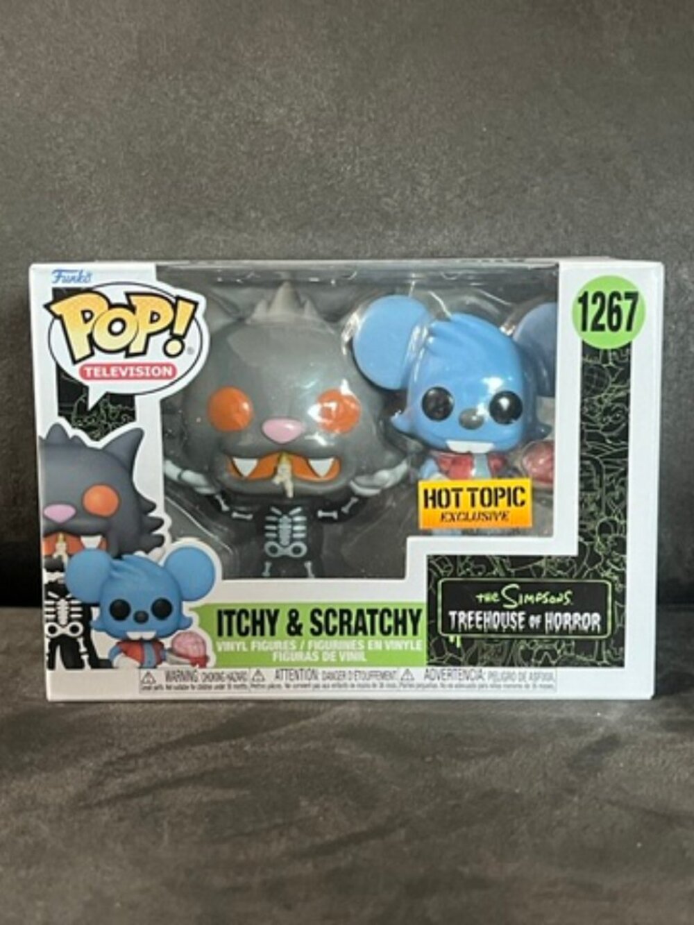 Funko POP! Television Itchy & Scratchy - Simpsons Treehouse of Horrors - 1267